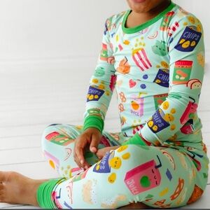 NWT Little Sleepies Pajamas Snack Attack 2T